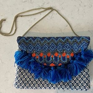 Fringe Boutique Clutch/Shoulder Bag